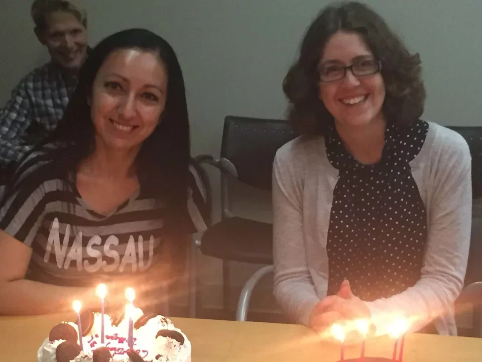  2018 Diana Becerra and Courtney Young