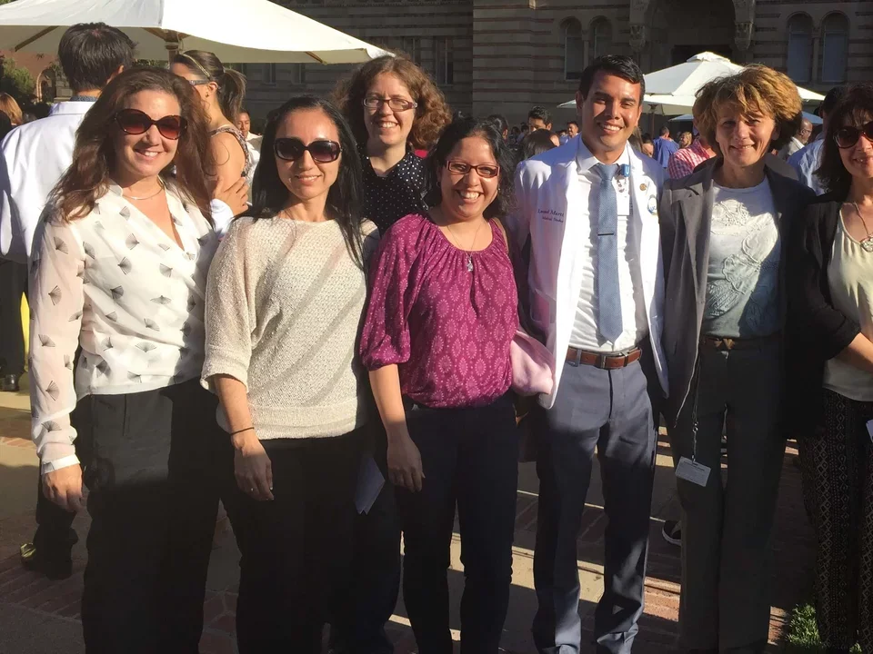 lab Martinez white coat ceremony