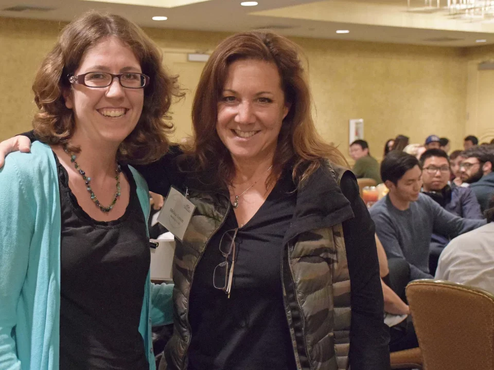 Melissa and Courtney Young MBI retreat