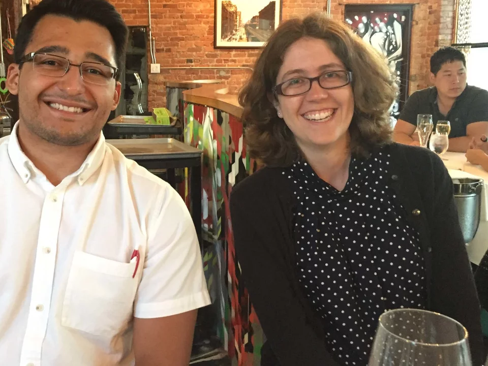 Michael Emami Courtney Young PPMD meeting